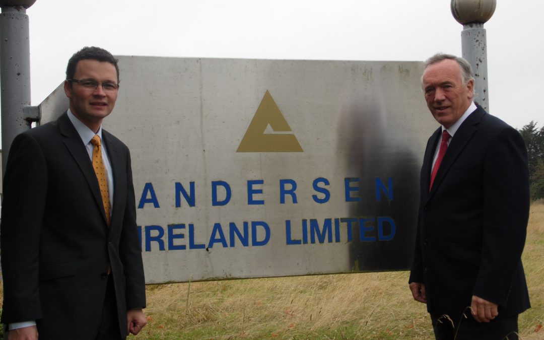 O’Donovan welcomes EC approval of EGF funding for former Anderson Ireland workers
