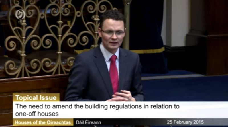 O’Donovan welcomes review of building regulations