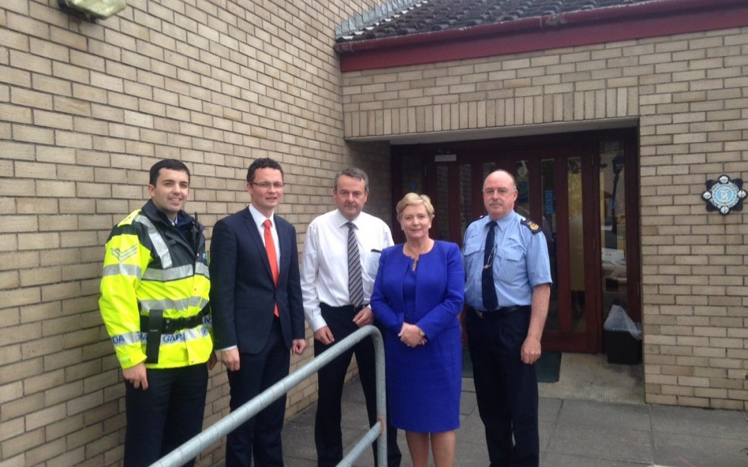 Minister for Justice visits Newcastle West Garda Station