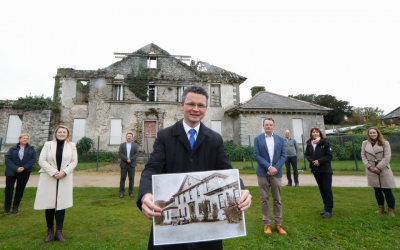 Minister O’Donovan announces €5.45m investment for the conservation of Kilmacurragh House, National Botanic Gardens of Ireland, Co. Wicklow
