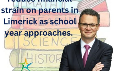 Free schoolbooks reduce financial strain on parents in Limerick as school year approaches – O’Donovan.